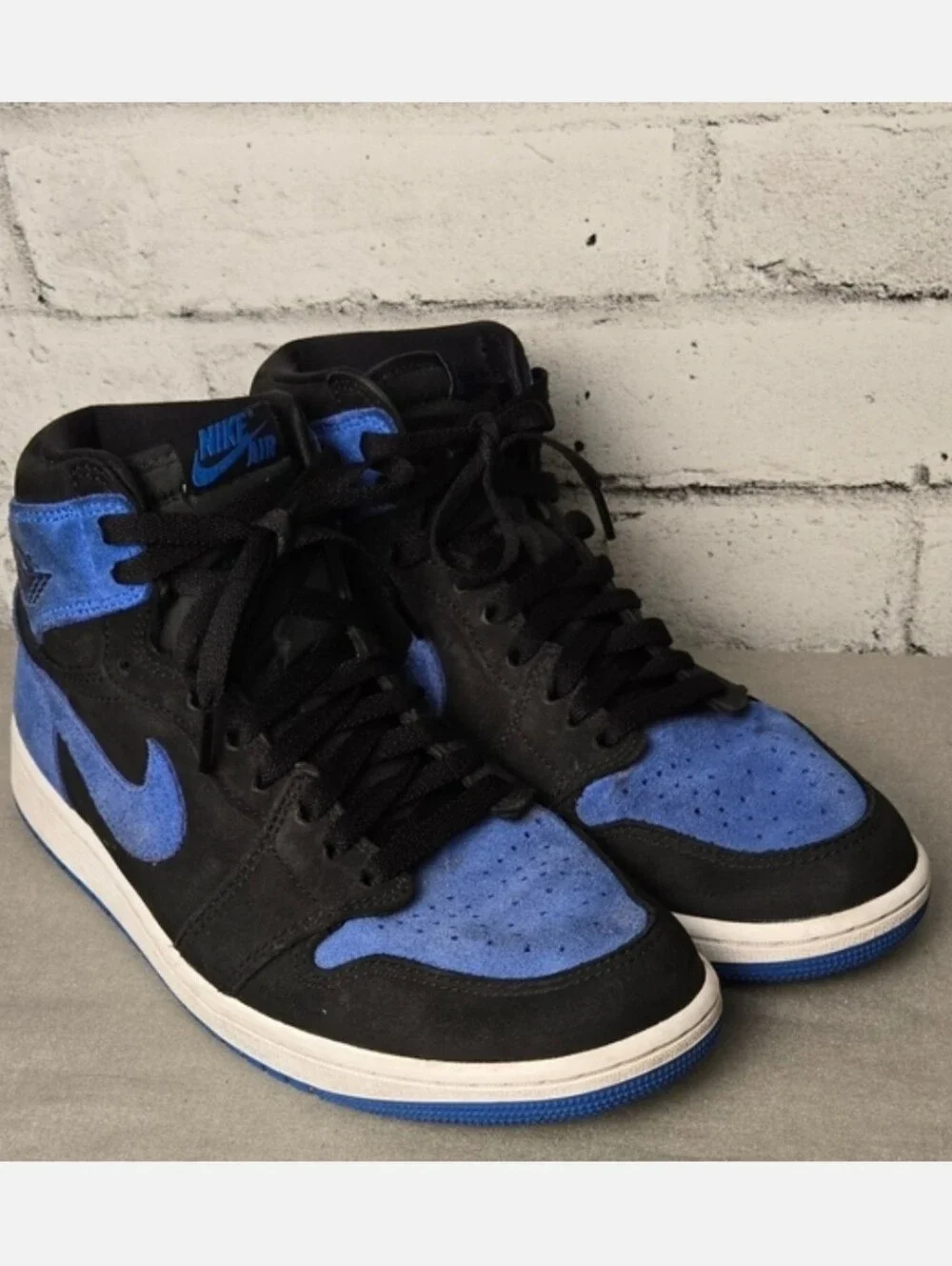 Nike Air Jordan 1 Retro High OG Royal Reimagined Suede Size 9